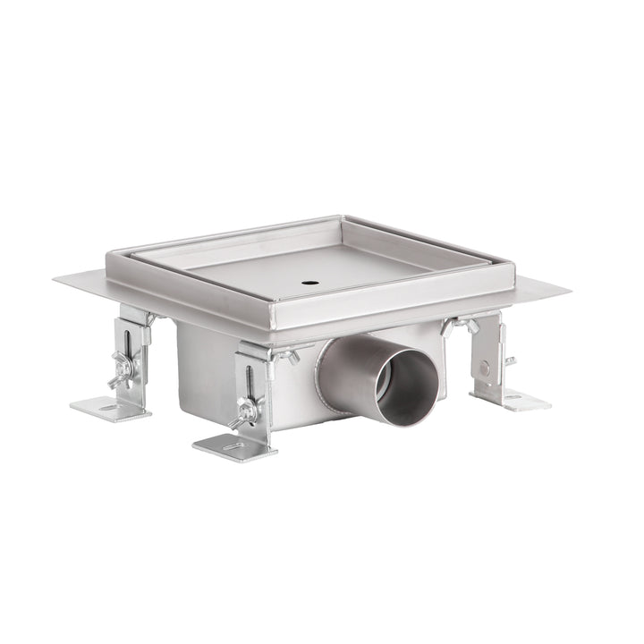 Square Tile Insert Floor Grate Bathroom Shower Drain 15cm