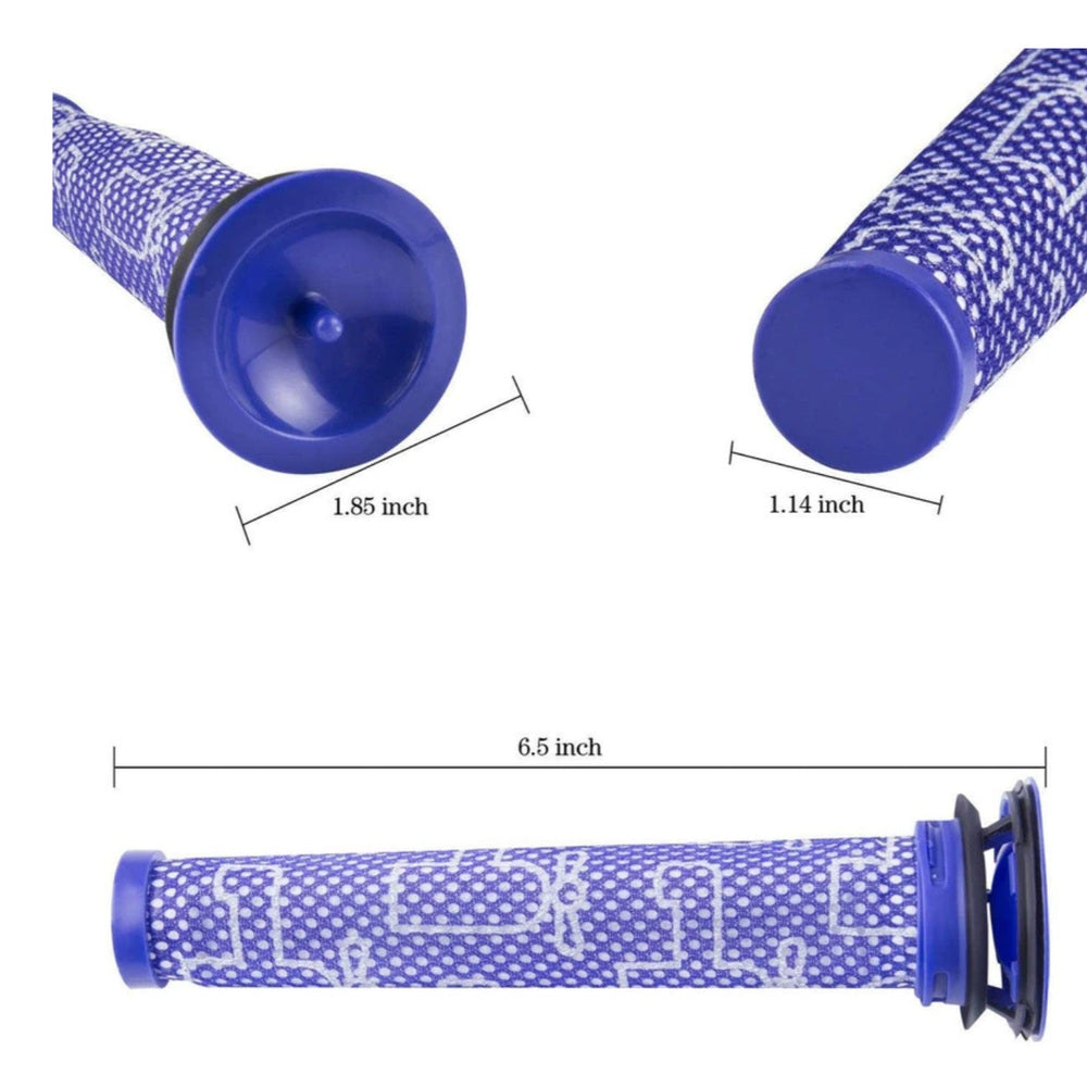 10 Pack Replacement Motor Pre-Filter Compatible with Dyson Vacuums