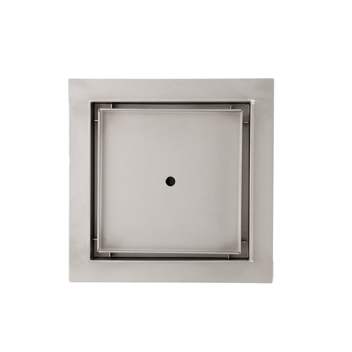 Square Tile Insert Floor Grate Bathroom Shower Drain 15cm