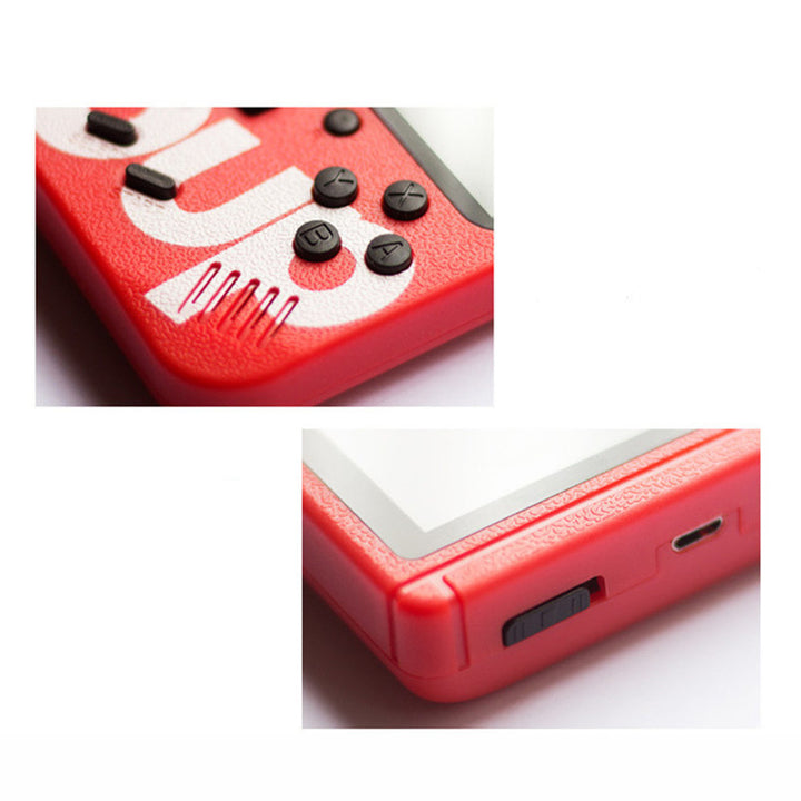 400 In 1 Retro Classic Mini Handheld Game Console TV Output-Black