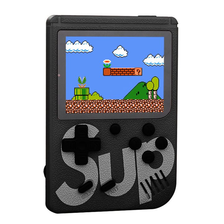 400 In 1 Retro Classic Mini Handheld Game Console TV Output-Black