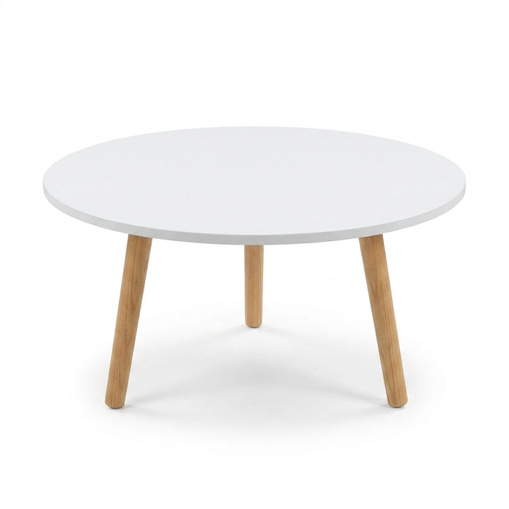 Low-Profile Round Tea Table - 60 cm Diameter x 30 cm High