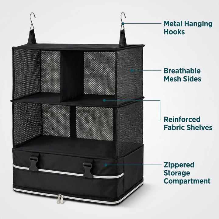 Hanging Closet Organiser XL – Space-Saving Fabric Storage
