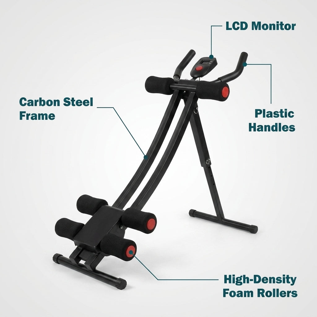 Foldable Abdominal Workout Machine for Home Exercise
