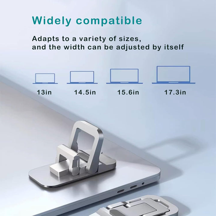 2PCS Zinc Alloy Mini Foldable Laptop Stand