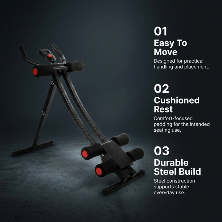 Foldable Abdominal Workout Machine for Home Exercise