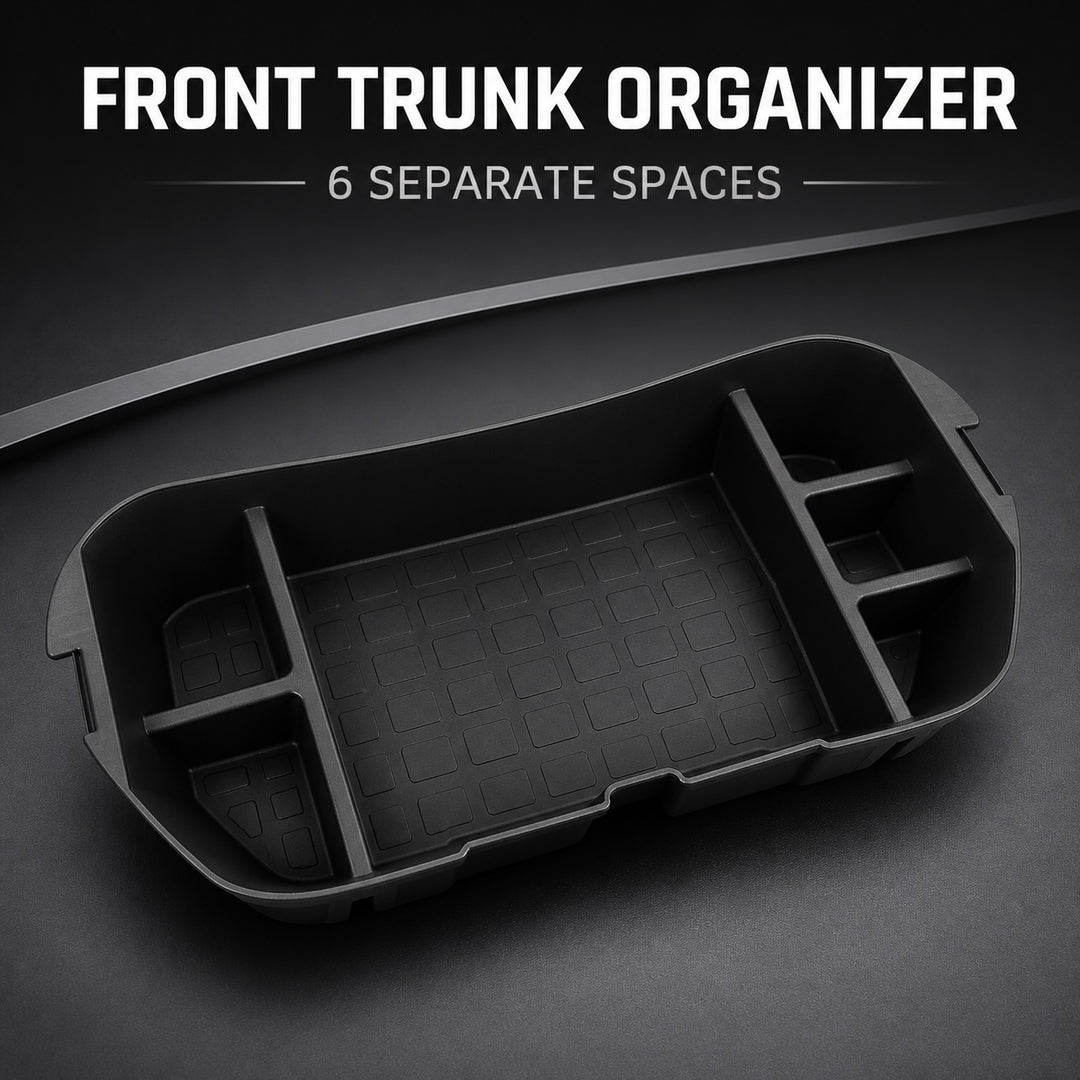 2020-2024 Tesla Model Y Frunk Organizer - 6 Compartments