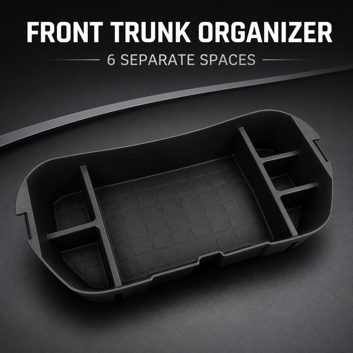 2020-2024 Tesla Model Y Frunk Organizer - 6 Compartments