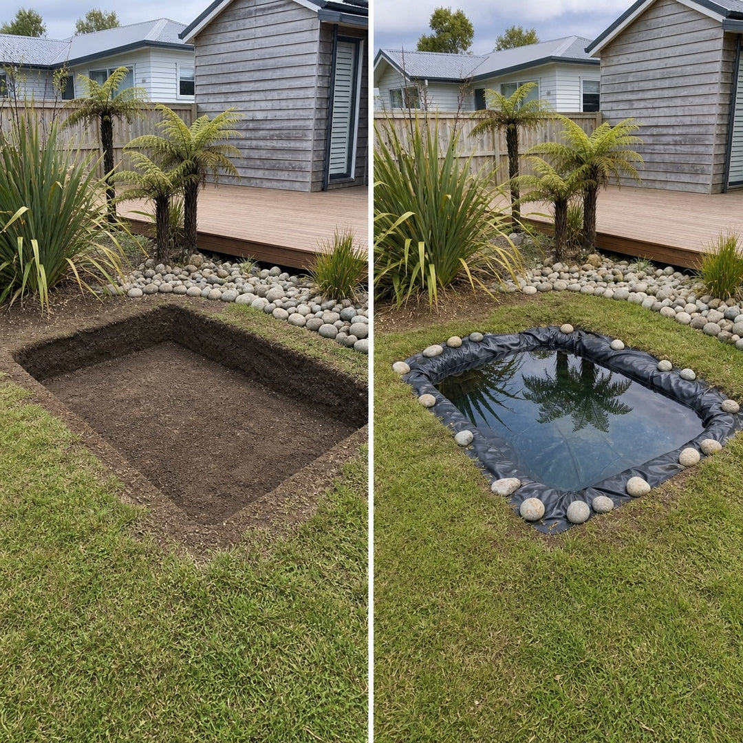 Pond Liner 3x4m Black LLDPE 270g/m2
