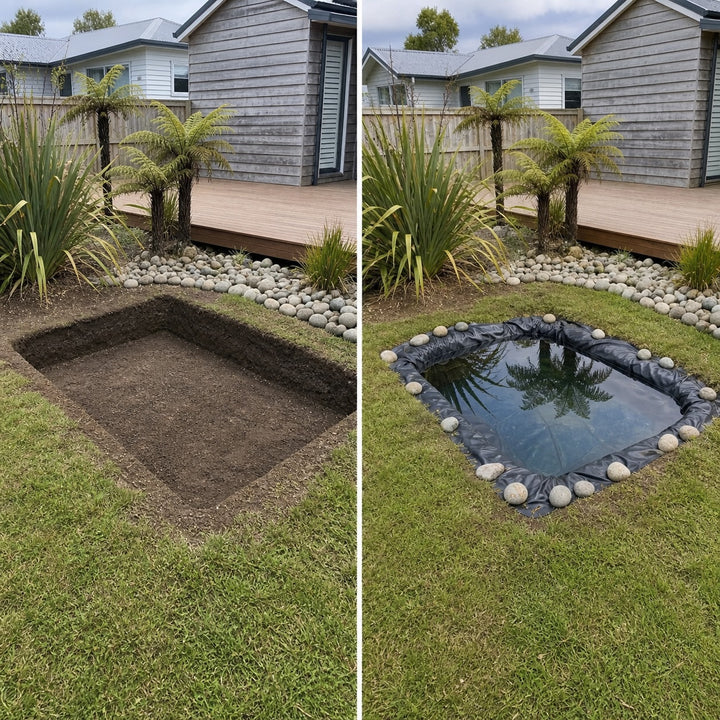 Pond Liner 3x4m Black LLDPE 270g/m2