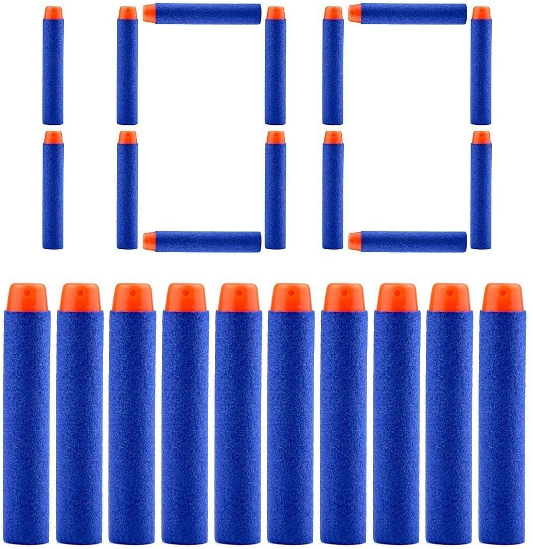 100 Nerf Bullets 100Pcs Foam Bullets Dart Refill