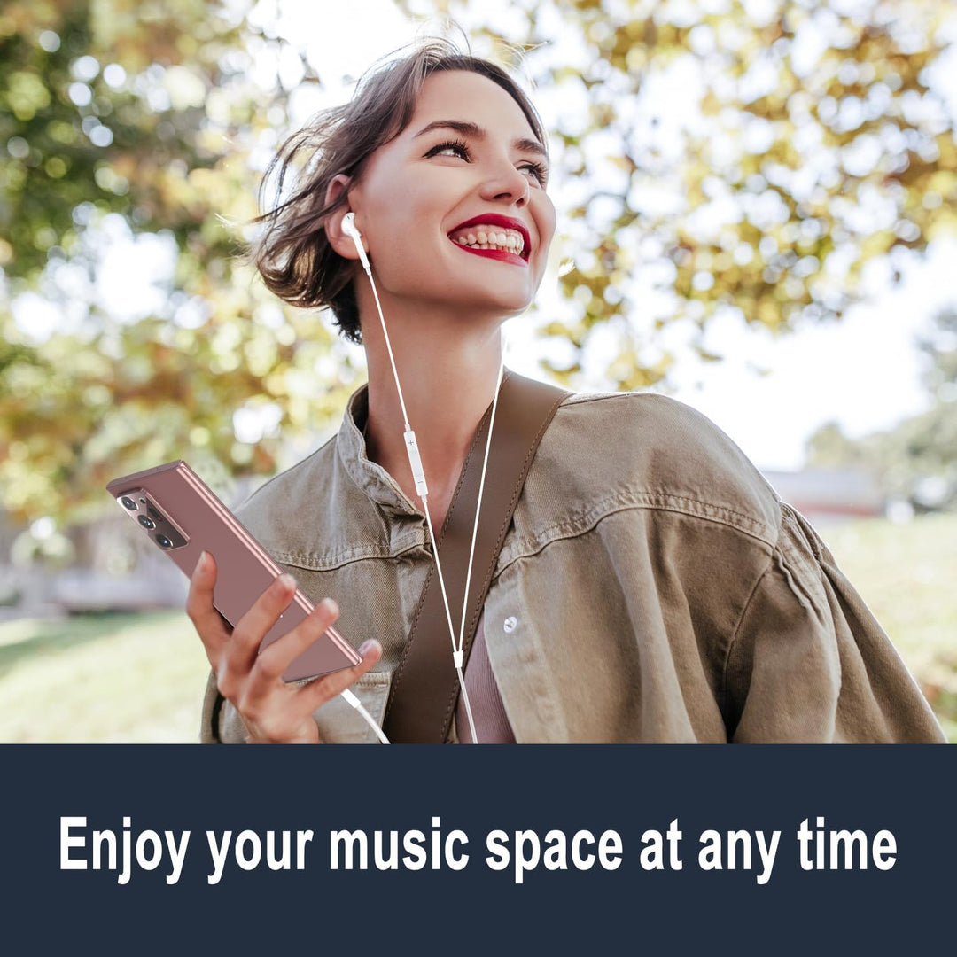 USB C in-Ear Earbuds for IPhone15 Android Phone
