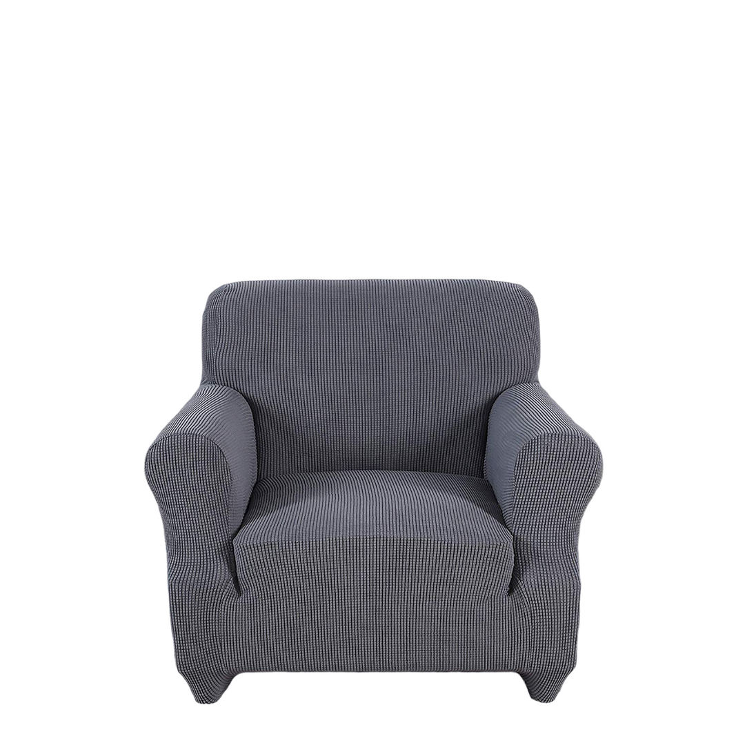 High Stretch Sofa Couch Slipcover One Seat-Gray