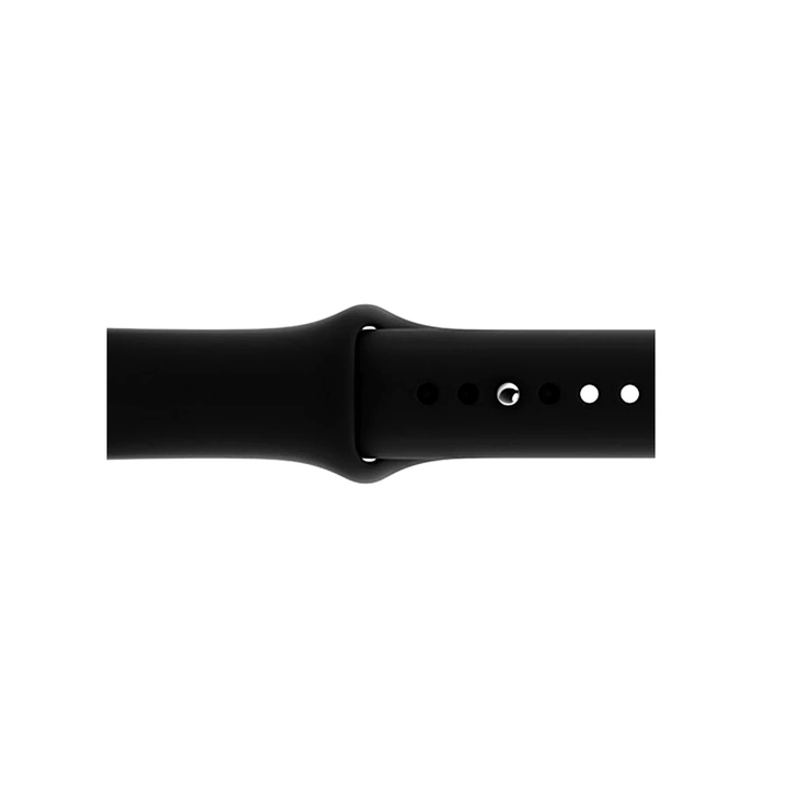 Silicone Sports Bands Compatible With Apple Watch Band for 38MM 40MM 41MM L/XL-Black