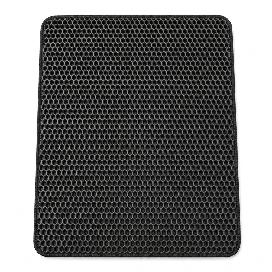 Double Layer Honeycomb Cat Litter Trapper Mat 45x60cm - 2 Pack