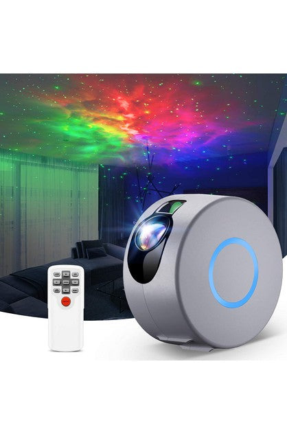 Galaxy Star Light Projector with LED Nebula Cloud-White