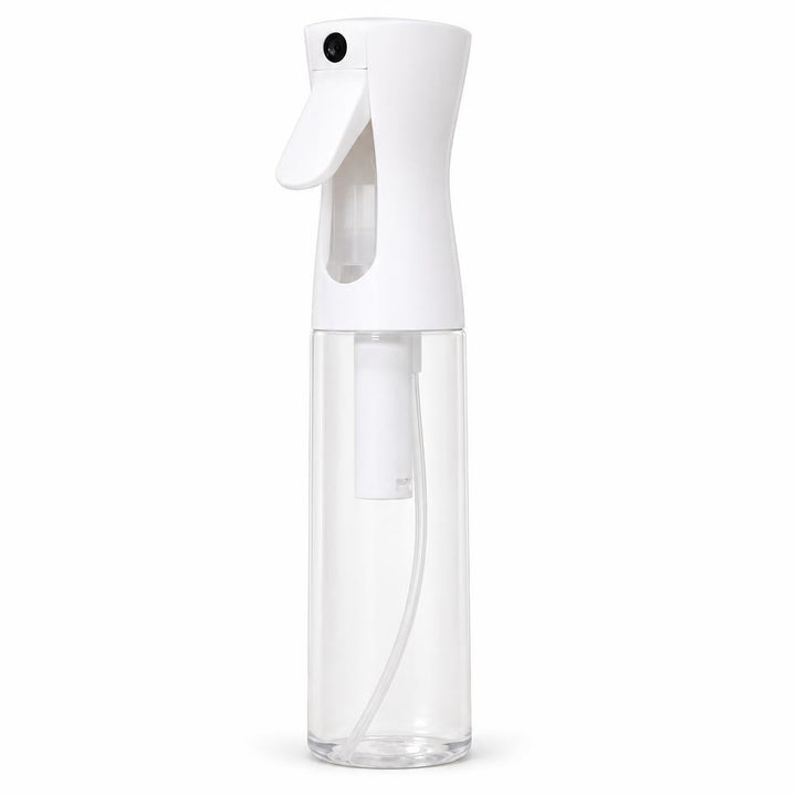 300ml Continuous Fine Mist Water Spray Bottle - Black or White