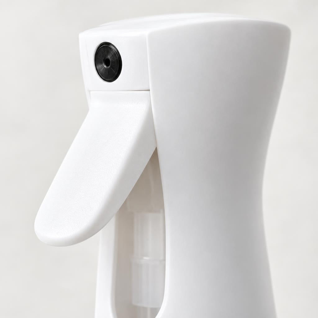 300ml Continuous Fine Mist Water Spray Bottle - Black or White