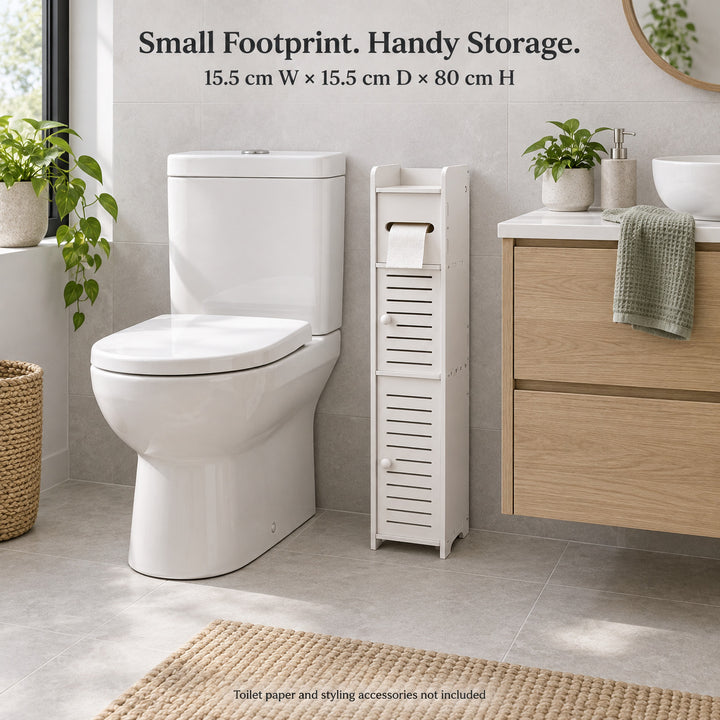 Bathroom Storage Cabinet Toilet Storage Cabinet for Small Spaces