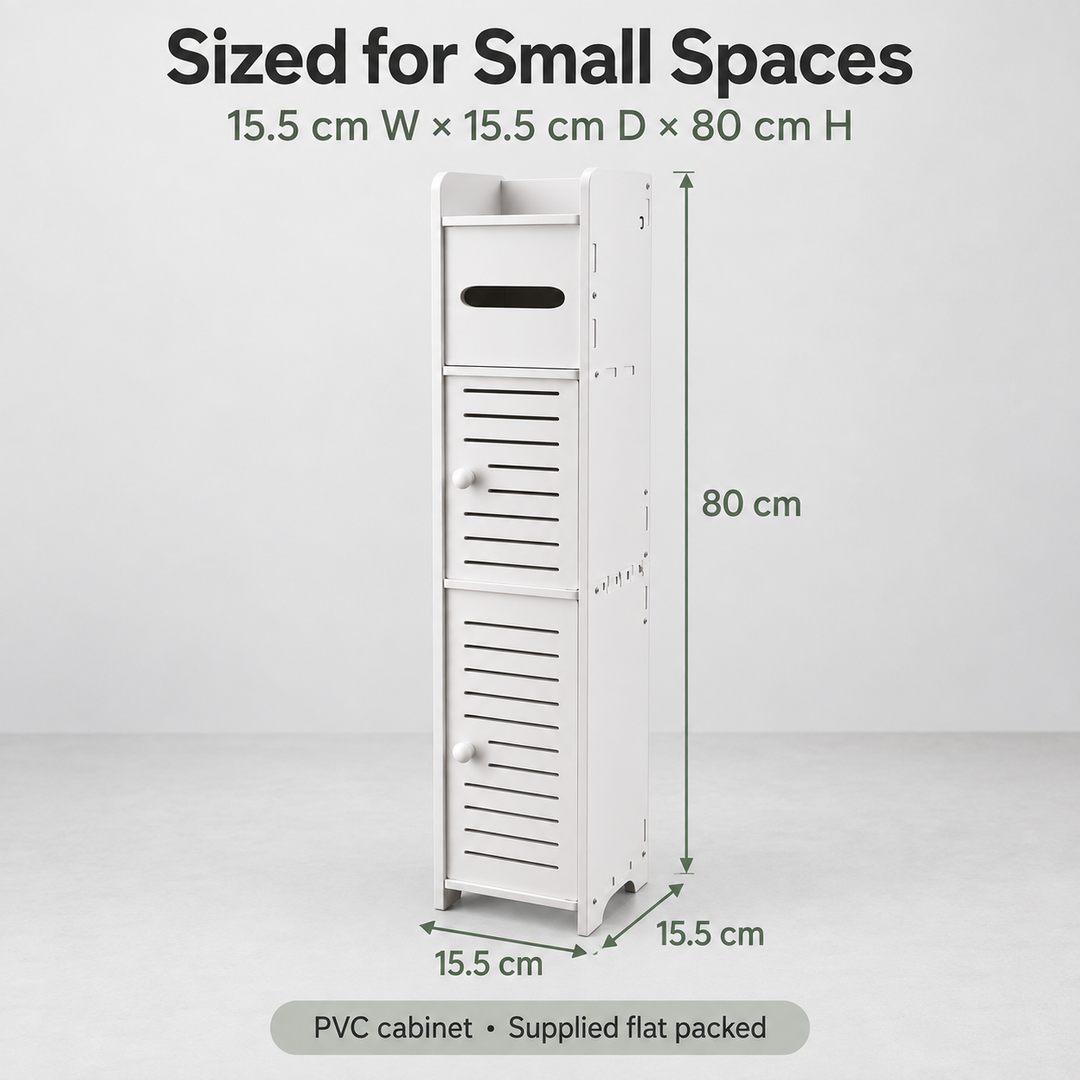 Bathroom Storage Cabinet Toilet Storage Cabinet for Small Spaces