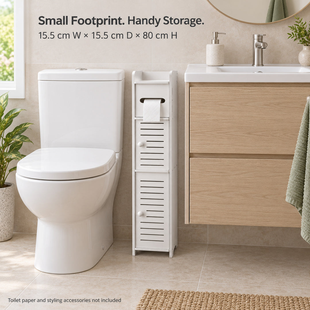 Bathroom Storage Cabinet Toilet Storage Cabinet for Small Spaces