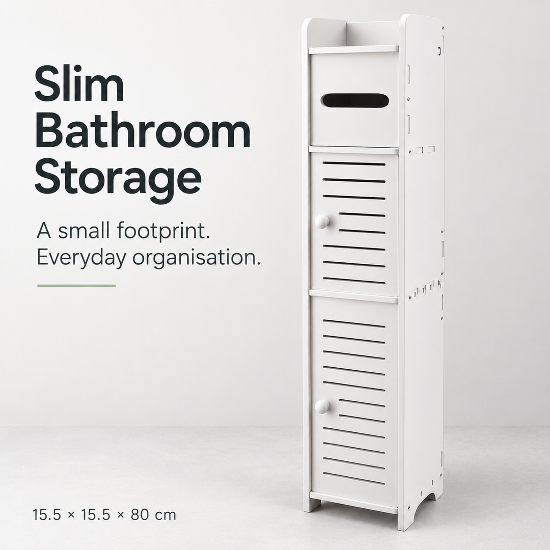 Bathroom Storage Cabinet Toilet Storage Cabinet for Small Spaces