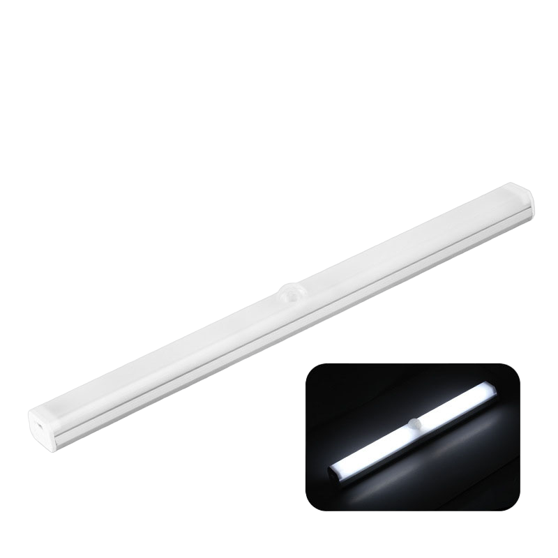 32CM Rechargeable Motion Sensor Night Light Cabinet Light-White