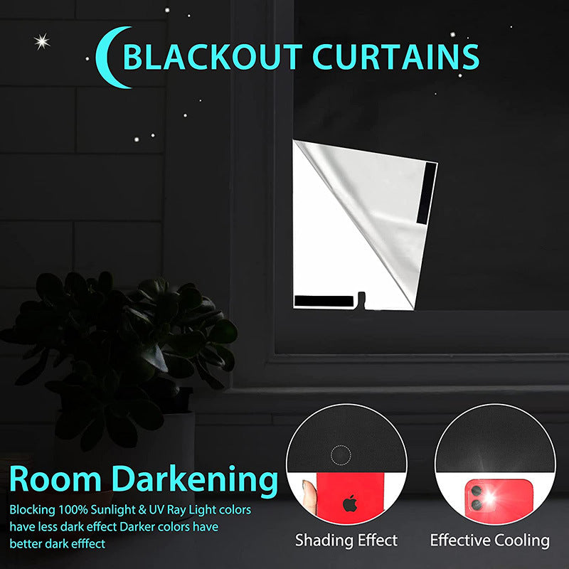 Window Curtain Shade 100% Black Out 150_400CM