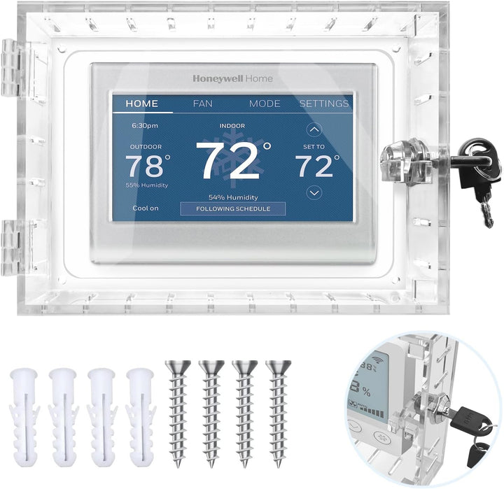 Thermostat Lock Box with Key