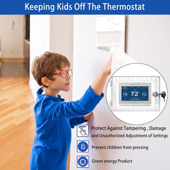 Thermostat Lock Box with Key