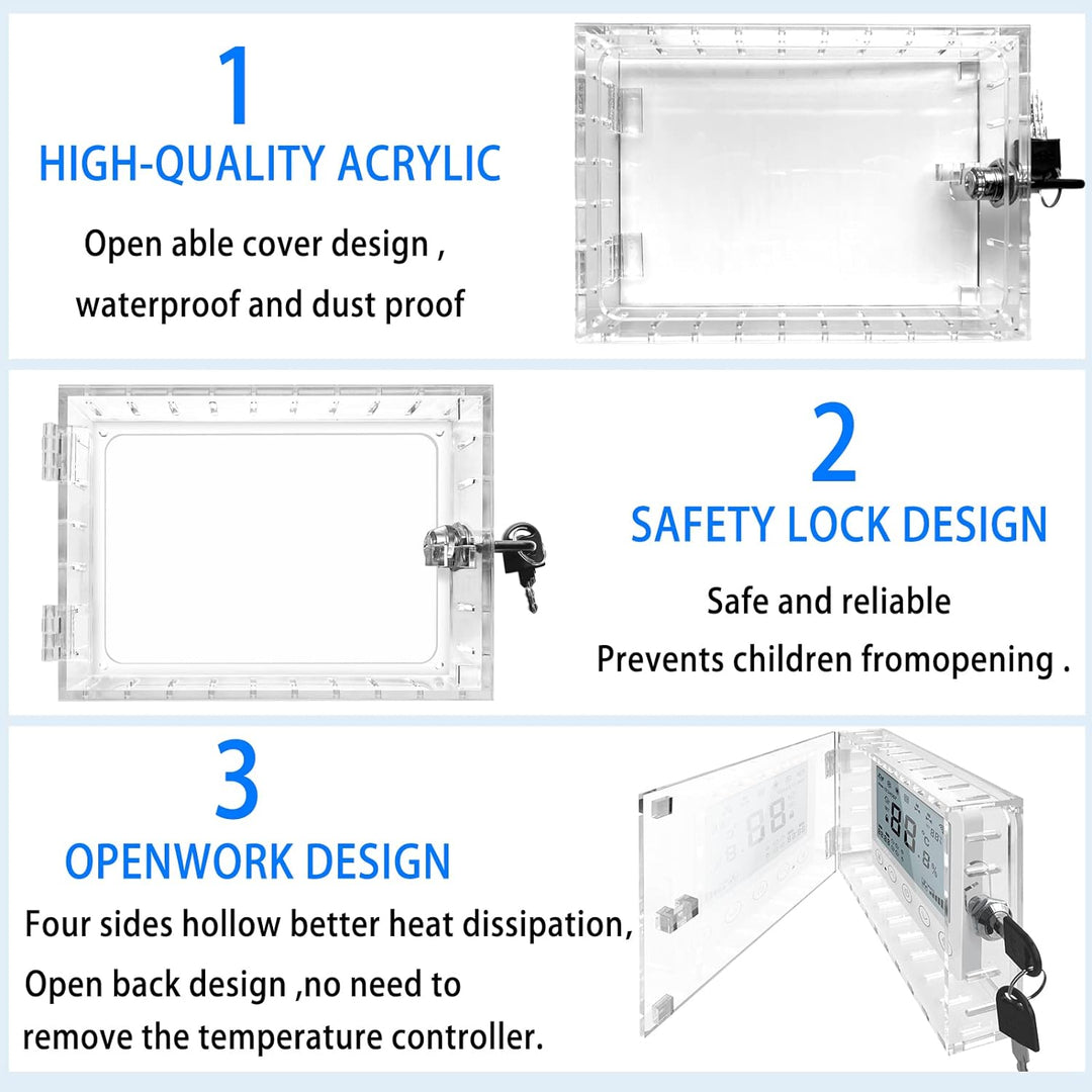 Thermostat Lock Box with Key