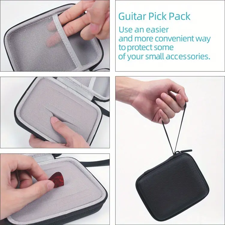 Guitar Pick Holder Case with Large Capacity