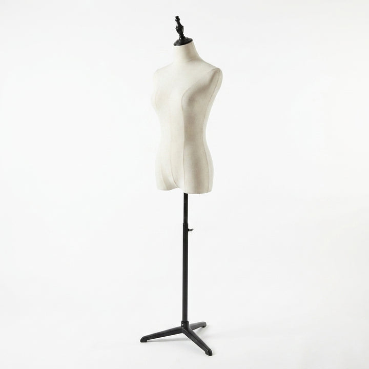 Height Adjustable Female Mannequin Body with Tripod Base