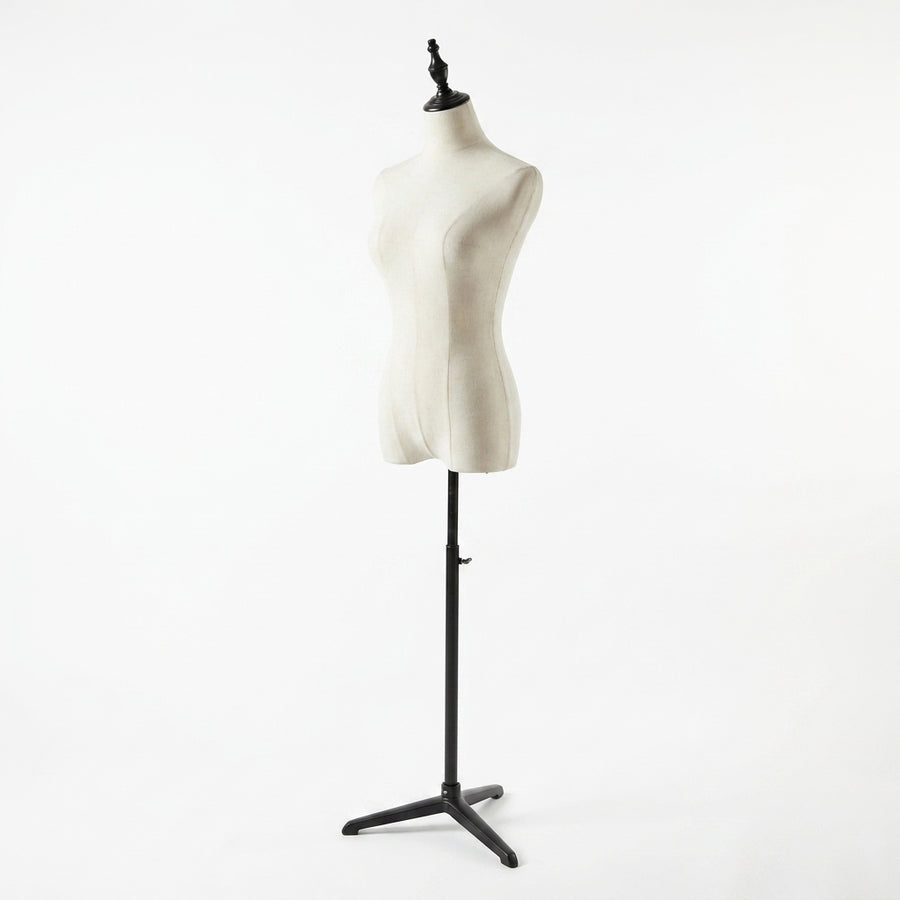 Height Adjustable Female Mannequin Body with Tripod Base