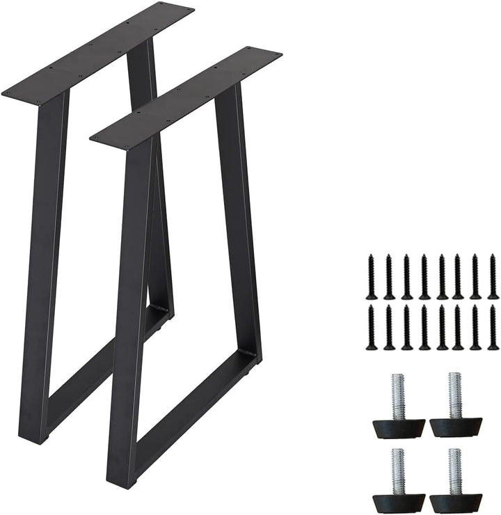 Set Of 2 Trapezoid-Shape Table Legs