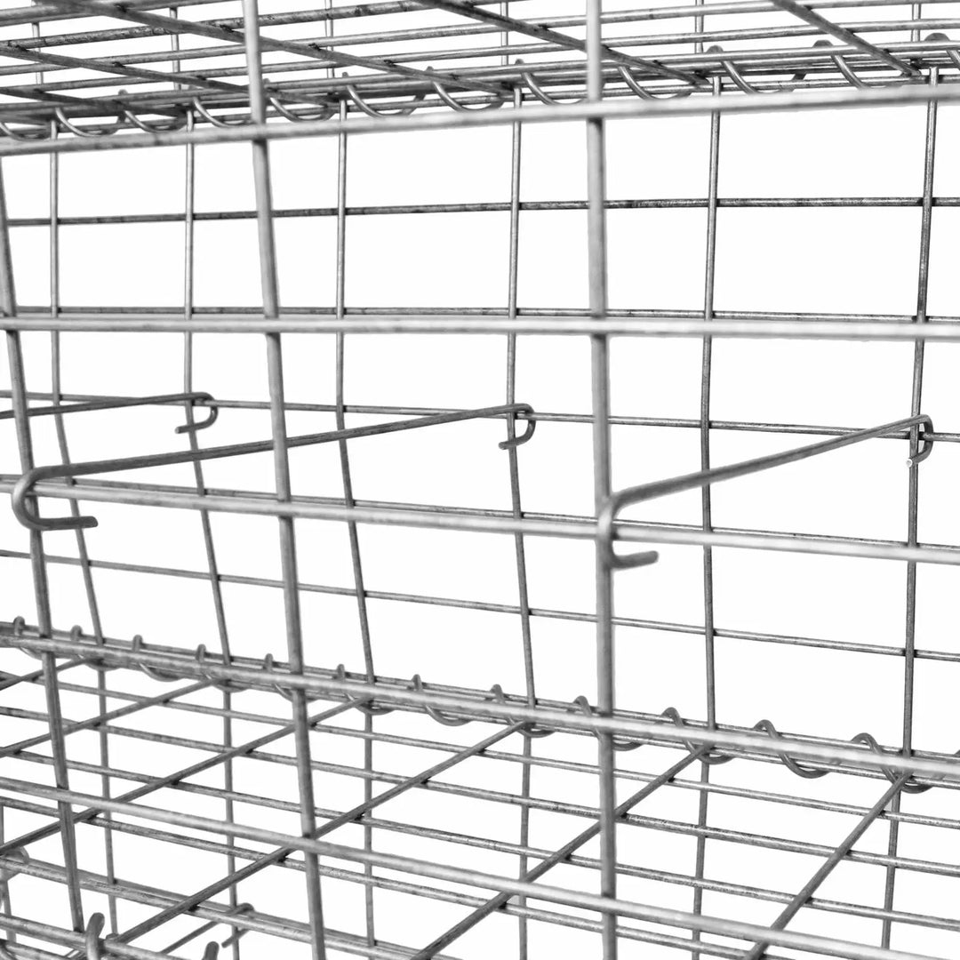 Gabion Baskets Garden Mesh Cages Wire Stone 100X50X100CM