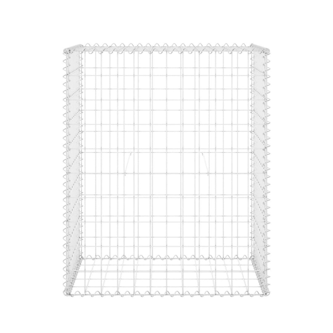 Gabion Baskets Garden Mesh Cages Wire Stone 30X30X50CM