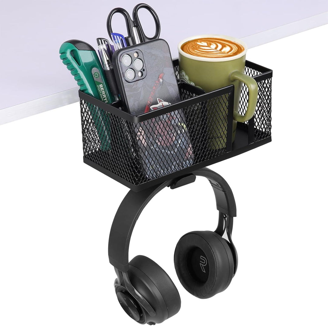 3-in-1 Clip-On Desk Organizer