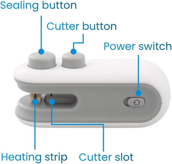 Rechargeable Magnetic Design Mini Bag Sealer