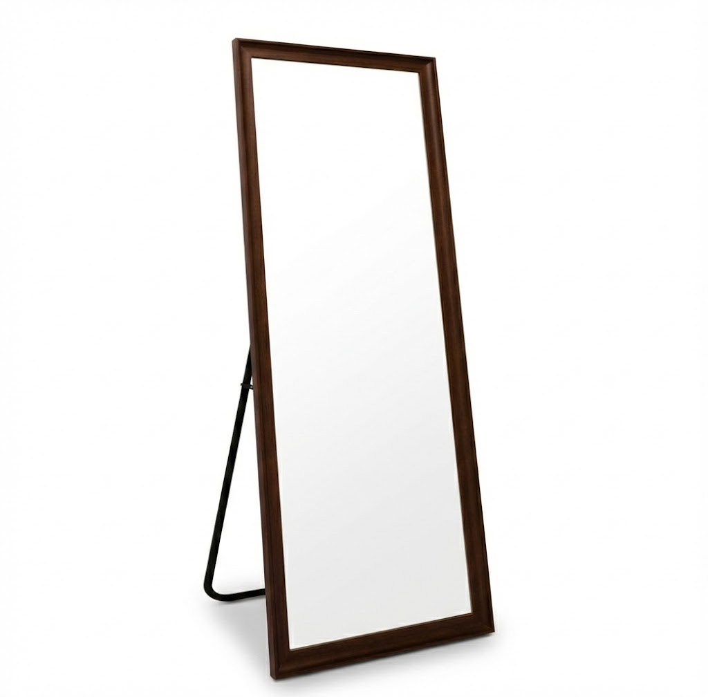 Full-Length Wood Frame Mirror 170x70cm