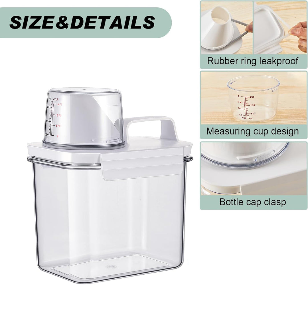 2 Pack Liquid Laundry Detergent Dispenser - 1100ML