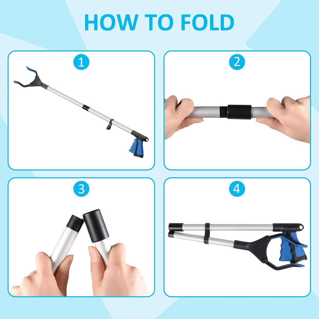 Litter Pickers Foldable Magnetic Pick,Up Tools