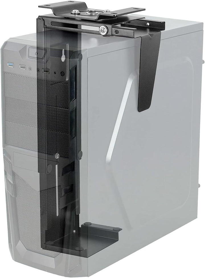 Universal Under Desk Wall Mount Computer Case Holder
