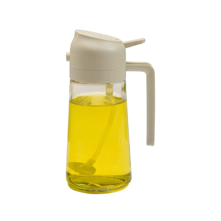 2-in-1 Oil Dispenser & Sprayer, 470ml _ Green