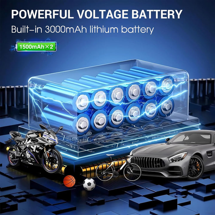 Air Pump Portable Compressor Tire Inflator with LCD Display