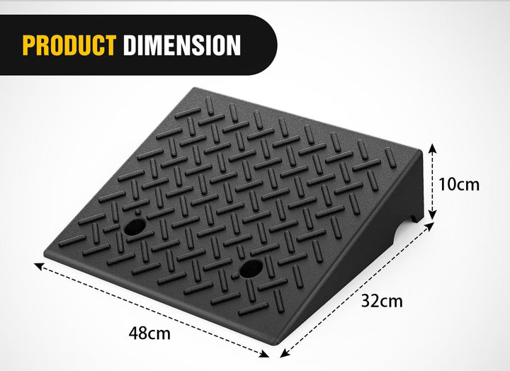 2-Piece Curb Ramps Set 48_32cm