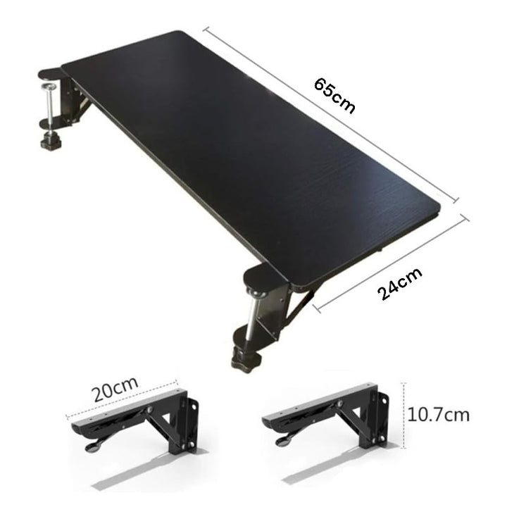 Foldable Desk Extender Tray