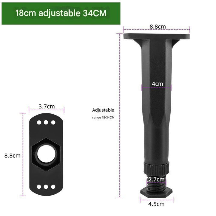 4PCS Adjustable Bed Frame Legs 18-34cm