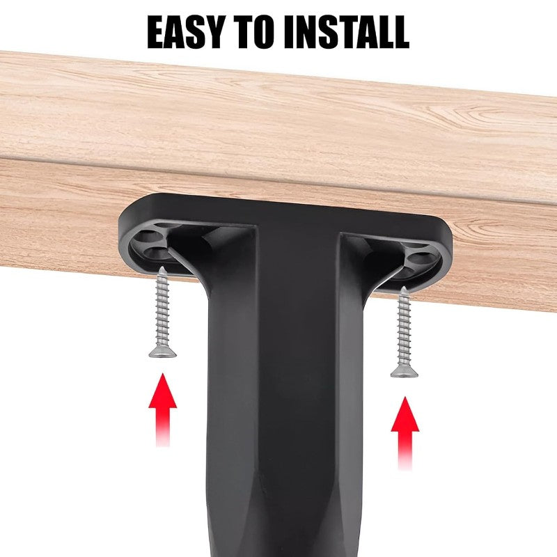 4PCS Adjustable Bed Frame Support Leg 15-28cm