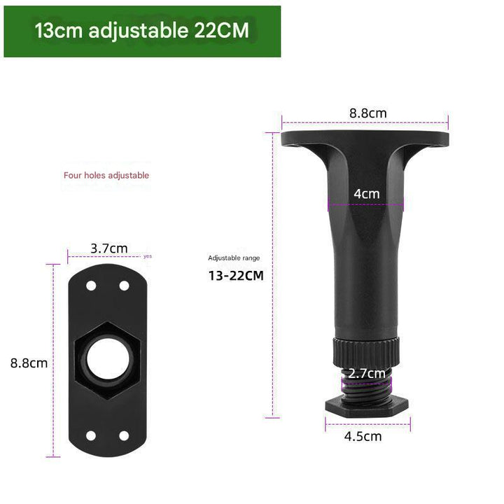 4PCS Adjustable Bed Frame Support Leg13-22cm